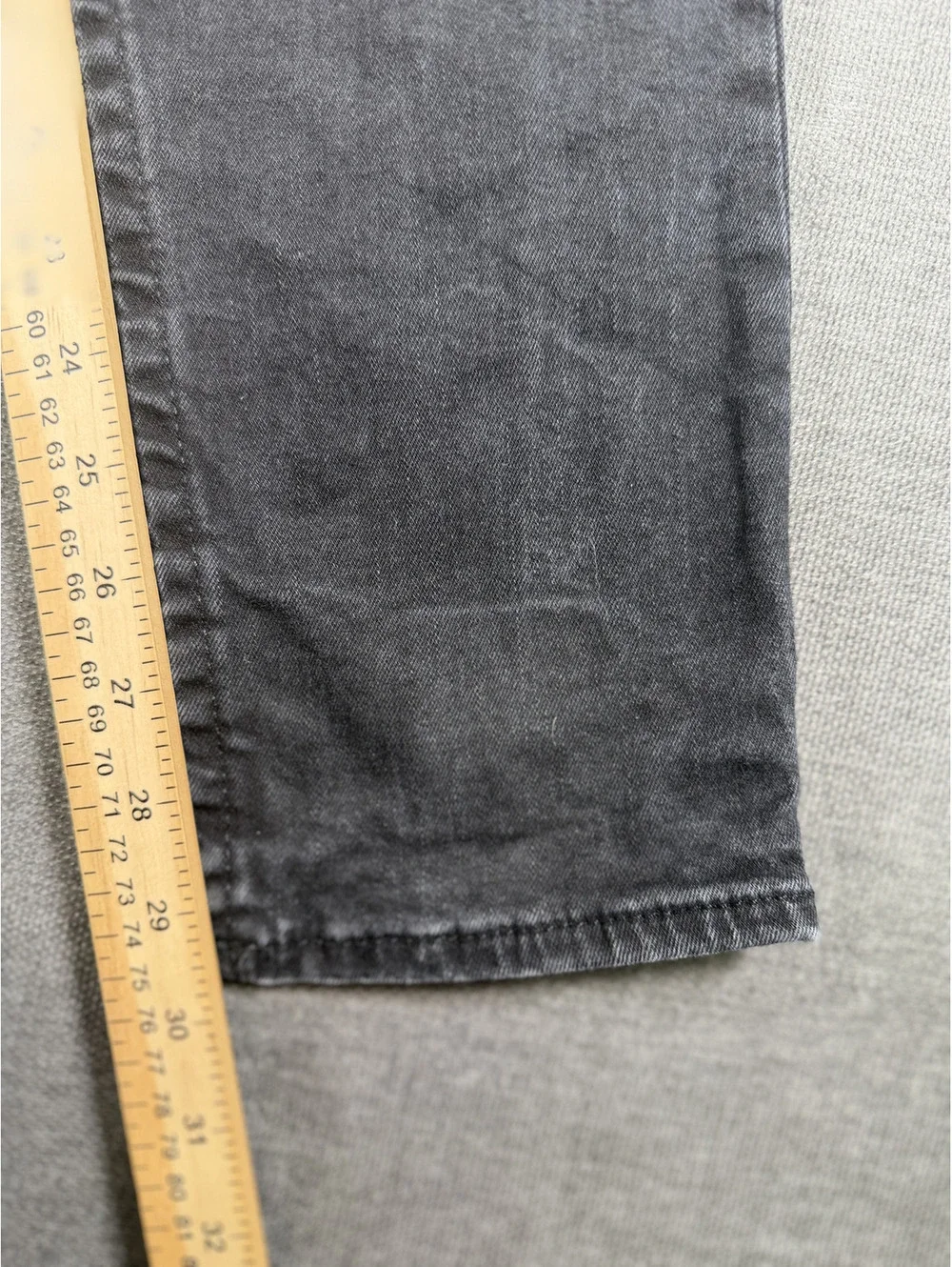 True Religion Geno Relaxed Slim Black Jeans Size 29